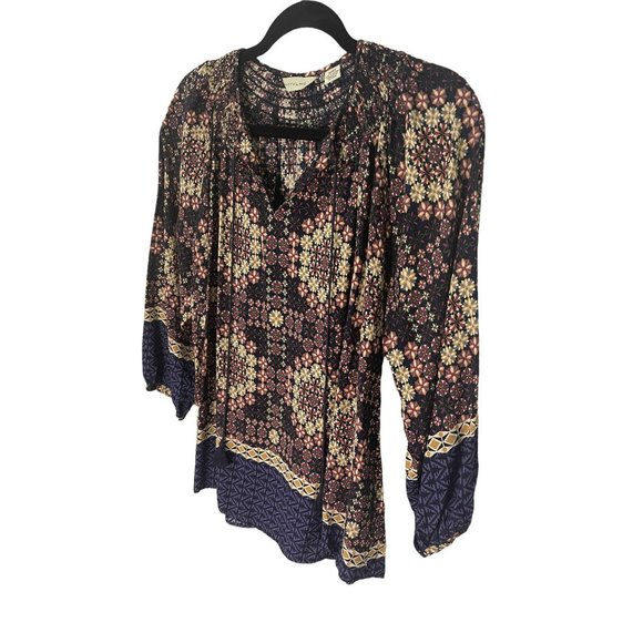 Anthropologie 1.11.Tylho Boho Peasant Top - Picture 3 of 6